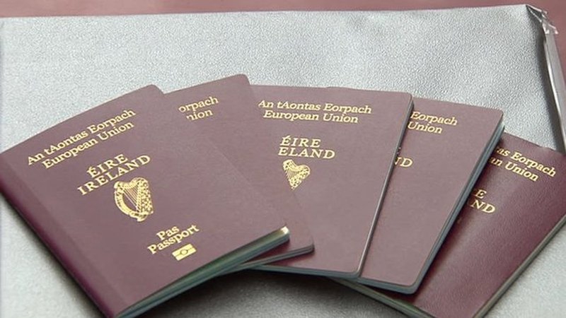 UK. Applications Account For A Fifth of Irish Passports Issued