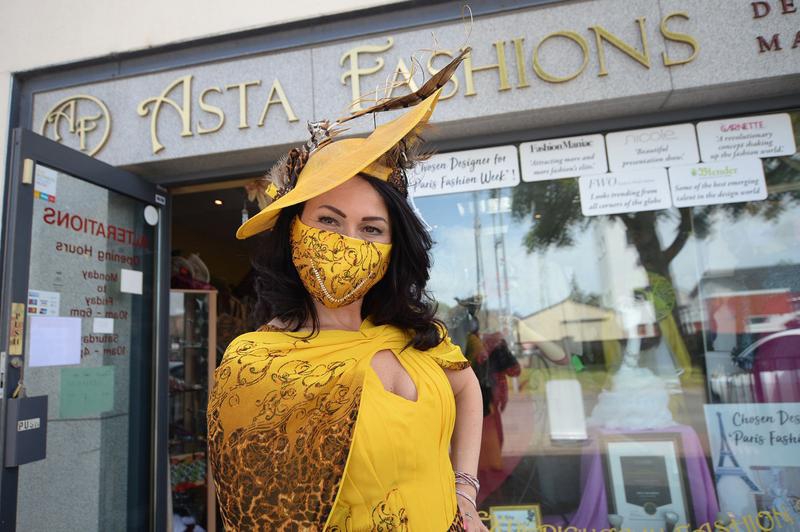 Irish Fashion Designer Inundated With Orders for Bespoke Face Masks