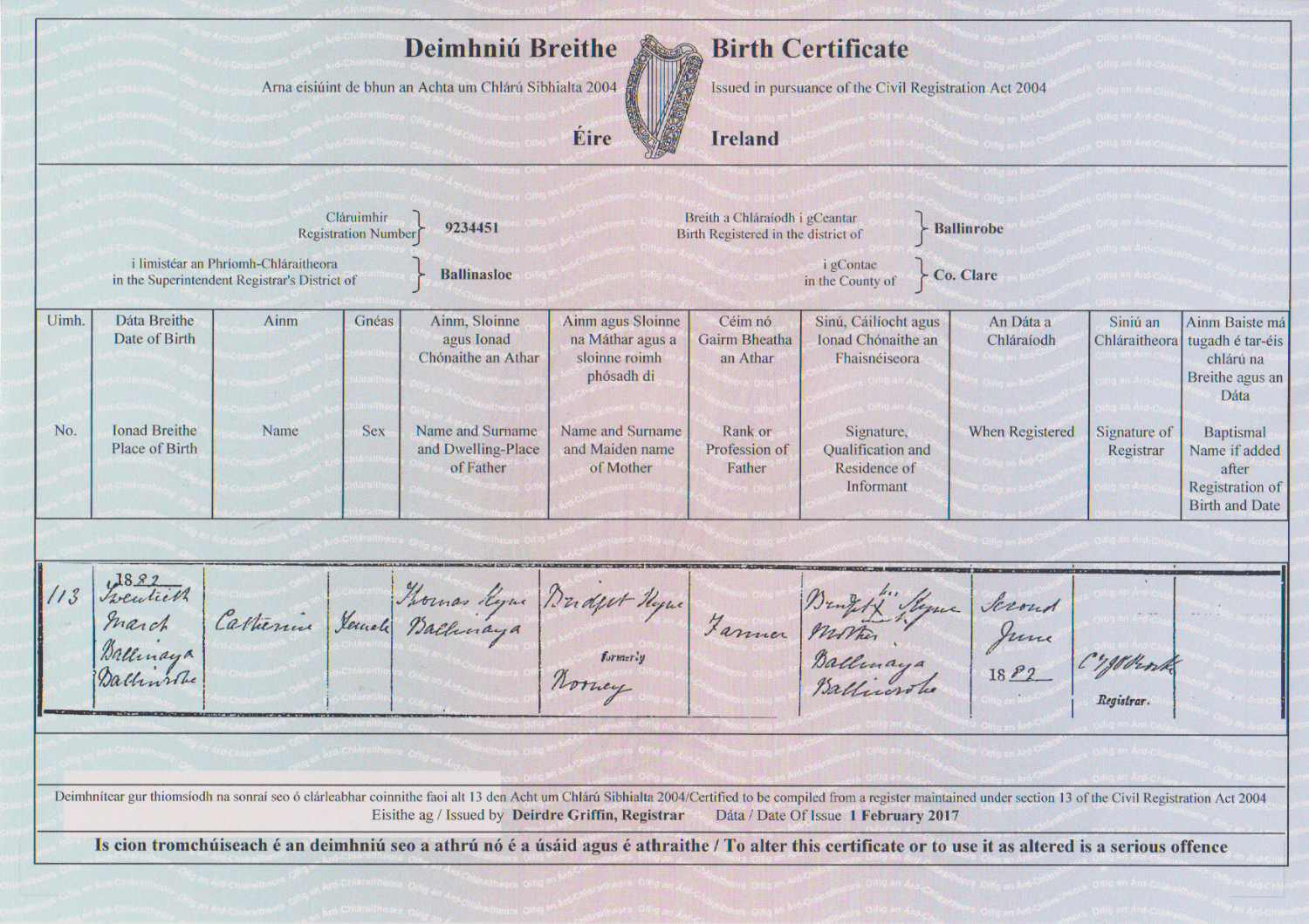 Long & Short Birth Certificates? What is the difference?